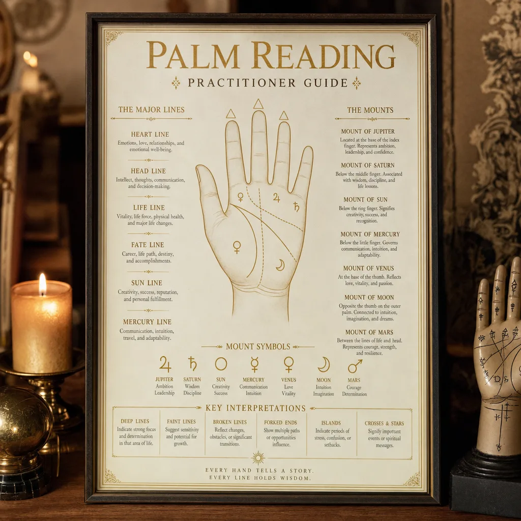 Palm Reading Practitioner reference guides
